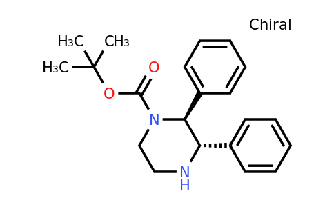CAS 1241680-90-9 | (2S,3S)-2,3-Diphenyl-piperazine-1-carboxylic acid tert-butyl ester