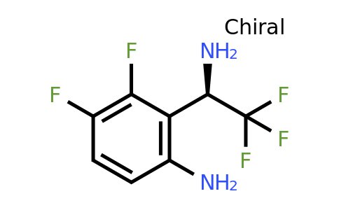 CAS 1241680-94-3 | 2-((R)-1-Amino-2,2,2-trifluoro-ethyl)-3,4-difluoro-phenylamine