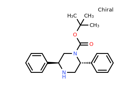 CAS 1241681-24-2 | (2R,5S)-2,5-Diphenyl-piperazine-1-carboxylic acid tert-butyl ester