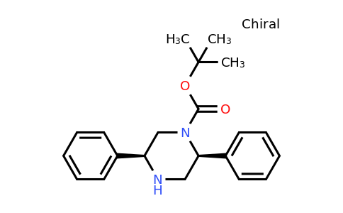 CAS 1241681-34-4 | (2S,5S)-2,5-Diphenyl-piperazine-1-carboxylic acid tert-butyl ester