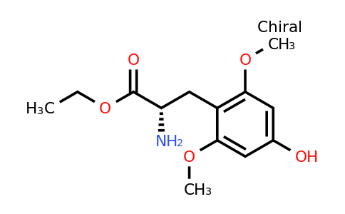 CAS 1241681-37-7 | Ethyl (2S)-2-amino-3-(4-hydroxy-2,6-dimethoxyphenyl)propanoate