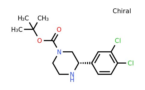 CAS 1241681-54-8 | (S)-3-(3,4-Dichloro-phenyl)-piperazine-1-carboxylic acid tert-butyl ester