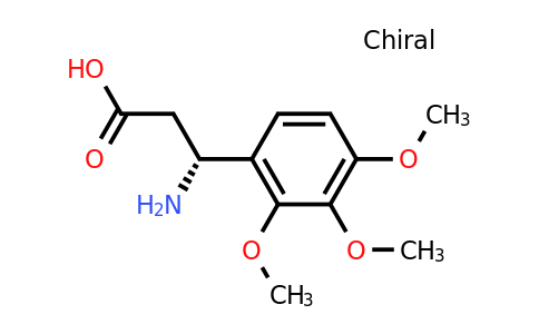 CAS 1241682-89-2 | (3R)-3-Amino-3-(2,3,4-trimethoxyphenyl)propanoic acid