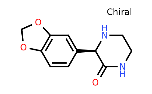CAS 1241683-29-3 | (R)-3-Benzo[1,3]dioxol-5-YL-piperazin-2-one