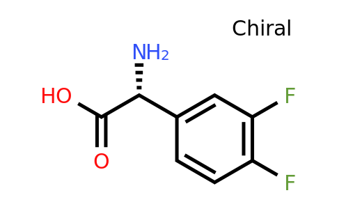 CAS 1241683-80-6 | (2R)-2-Amino-2-(3,4-difluorophenyl)acetic acid