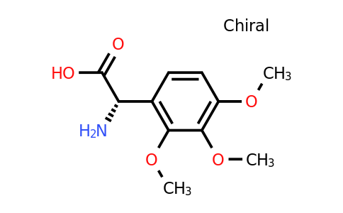 CAS 1241684-00-3 | (2S)-2-Amino-2-(2,3,4-trimethoxyphenyl)acetic acid