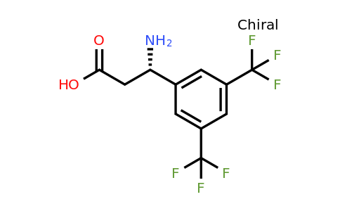 CAS 1241684-05-8 | (3S)-3-Amino-3-[3,5-bis(trifluoromethyl)phenyl]propanoic acid