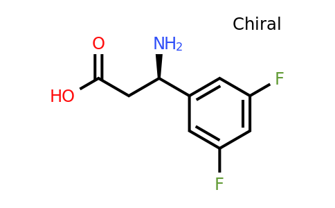 CAS 1241684-07-0 | (3R)-3-Amino-3-(3,5-difluorophenyl)propanoic acid