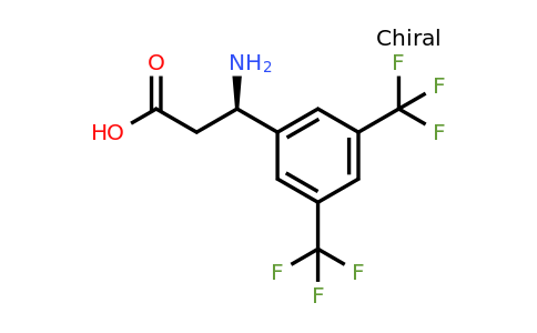 CAS 1241684-08-1 | (3R)-3-Amino-3-[3,5-bis(trifluoromethyl)phenyl]propanoic acid