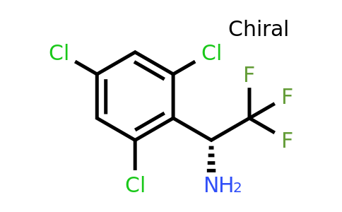 CAS 1241684-19-4 | (R)-2,2,2-Trifluoro-1-(2,4,6-trichloro-phenyl)-ethylamine