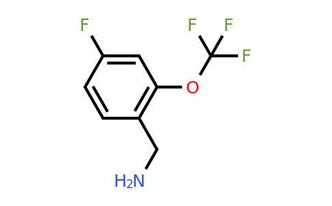 CAS 1241828-99-8 | 4-Fluoro-2-(trifluoromethoxy)benzylamine
