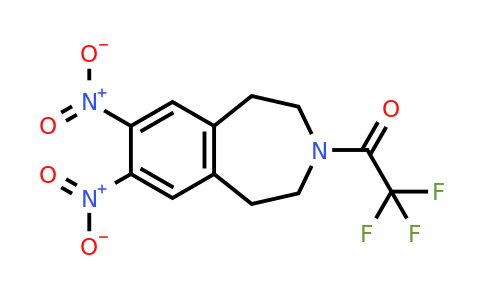 CAS 1241840-71-0 | 1-(7,8-dinitro-1,2,4,5-tetrahydro-3-benzazepin-3-yl)-2,2,2-trifluoro-ethanone