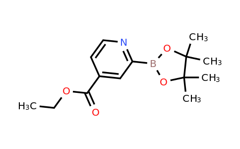 CAS 1241898-91-8 | 4-(Ethoxycarbonyl)pyridine-2-boronic acid pinacol ester