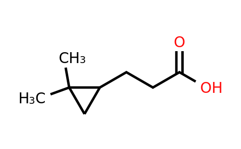 CAS 124201-52-1 | 3-(2,2-Dimethylcyclopropyl)propanoic acid