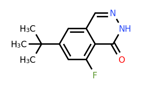 CAS 1242156-59-7 | 1(2H)-Phthalazinone, 6-(1,1-dimethylethyl)-8-fluoro-