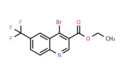 CAS 1242260-07-6 | Ethyl 4-bromo-6-(trifluoromethyl)quinoline-3-carboxylate