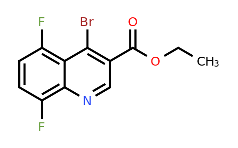 CAS 1242260-20-3 | Ethyl 4-bromo-5,8-difluoroquinoline-3-carboxylate