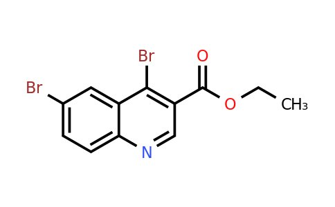CAS 1242260-51-0 | Ethyl 4,6-dibromoquinoline-3-carboxylate