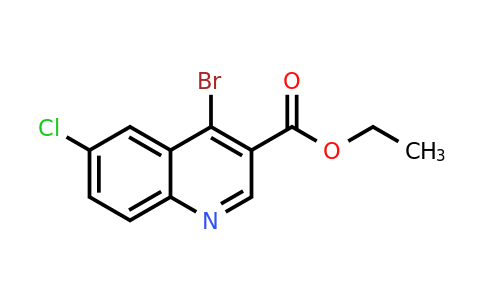 CAS 1242260-56-5 | Ethyl 4-bromo-6-chloroquinoline-3-carboxylate