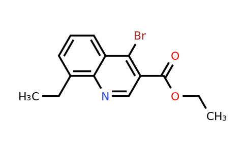 CAS 1242260-64-5 | Ethyl 4-bromo-8-ethylquinoline-3-carboxylate