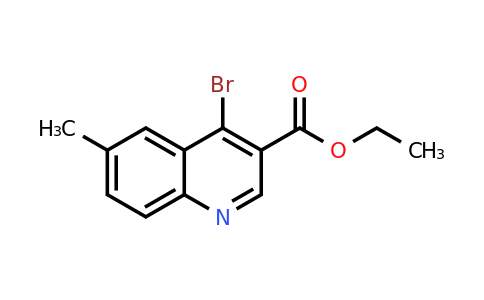 CAS 1242260-73-6 | Ethyl 4-bromo-6-methylquinoline-3-carboxylate