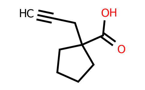 CAS 1242265-30-0 | 1-(prop-2-yn-1-yl)cyclopentane-1-carboxylic acid