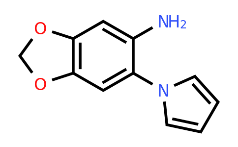 CAS 1242268-16-1 | 6-(1H-Pyrrol-1-yl)benzo[d][1,3]dioxol-5-amine