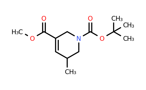 CAS 124232-59-3 | O1-tert-butyl O5-methyl 3-methyl-3,6-dihydro-2H-pyridine-1,5-dicarboxylate