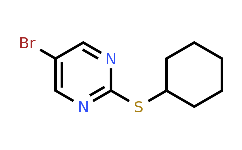 CAS 1242336-56-6 | 5-Bromo-2-(cyclohexylthio)pyrimidine