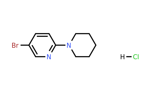 CAS 1242336-67-9 | 5-Bromo-2-piperidinopyridine, HCl