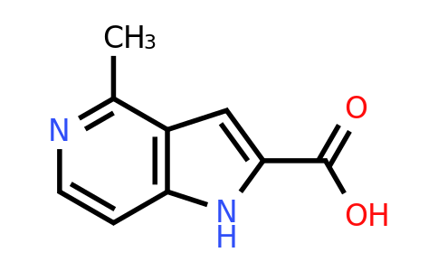 CAS 1242427-38-8 | 4-methyl-1H-pyrrolo[3,2-c]pyridine-2-carboxylic acid