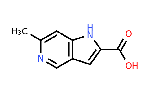 CAS 1242427-42-4 | 6-methyl-1H-pyrrolo[3,2-c]pyridine-2-carboxylic acid
