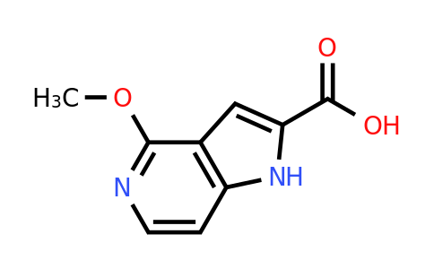 CAS 1242427-43-5 | 4-methoxy-1H-pyrrolo[3,2-c]pyridine-2-carboxylic acid