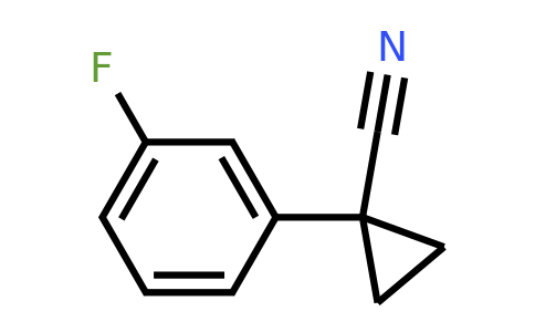 CAS 124276-55-7 | 1-(3-Fluorophenyl)cyclopropanecarbonitrile