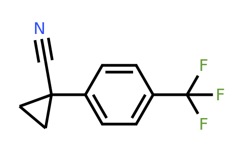 CAS 124276-61-5 | 1-(4-(Trifluoromethyl)phenyl)cyclopropanecarbonitrile