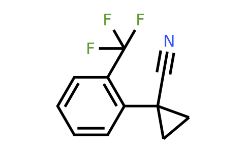 CAS 124276-63-7 | 1-(2-(Trifluoromethyl)phenyl)cyclopropanecarbonitrile