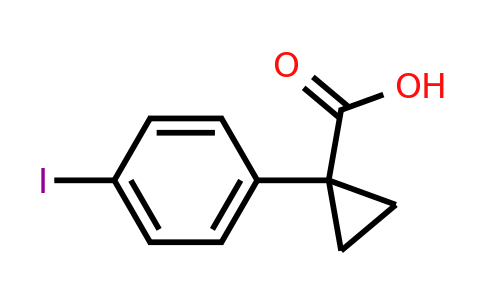 CAS 124276-89-7 | 1-(4-iodophenyl)cyclopropane-1-carboxylic acid