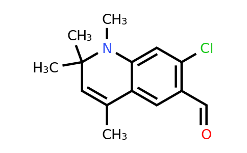 CAS 1242818-39-8 | 7-Chloro-1,2,2,4-tetramethyl-1,2-dihydroquinoline-6-carbaldehyde