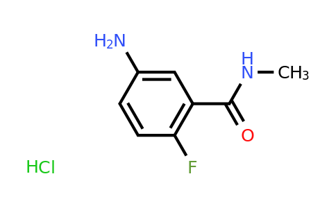 CAS 1242840-35-2 | 5-Amino-2-fluoro-N-methylbenzamide hydrochloride