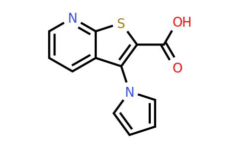 CAS 1242874-27-6 | 3-(1H-Pyrrol-1-yl)thieno[2,3-b]pyridine-2-carboxylic acid