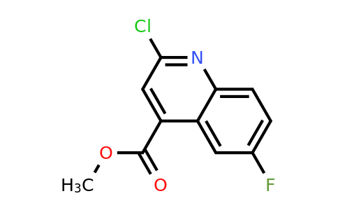 CAS 1243032-25-8 | Methyl 2-chloro-6-fluoroquinoline-4-carboxylate