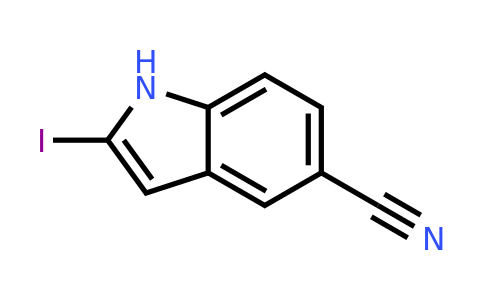 CAS 1243279-26-6 | 2-Iodo-indole-5-carbonitrile