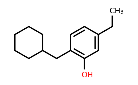 CAS 1243279-29-9 | 2-(Cyclohexylmethyl)-5-ethylphenol
