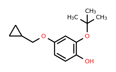 CAS 1243279-48-2 | 2-Tert-butoxy-4-(cyclopropylmethoxy)phenol