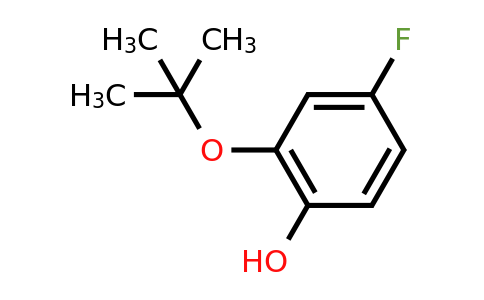 CAS 1243279-49-3 | 2-(Tert-butoxy)-4-fluorophenol