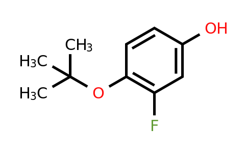 CAS 1243279-55-1 | 4-(Tert-butoxy)-3-fluorophenol