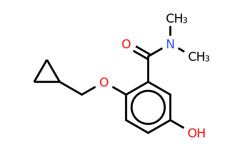 CAS 1243279-57-3 | 2-(Cyclopropylmethoxy)-5-hydroxy-N,n-dimethylbenzamide