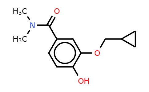 CAS 1243279-58-4 | 3-(Cyclopropylmethoxy)-4-hydroxy-N,n-dimethylbenzamide