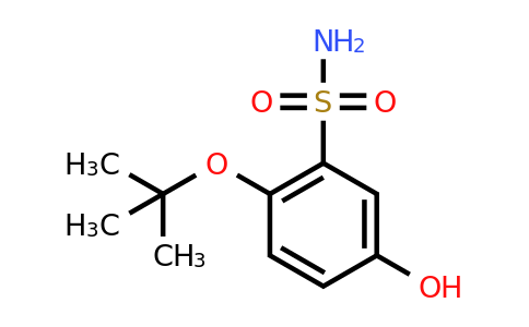CAS 1243279-59-5 | 2-Tert-butoxy-5-hydroxybenzenesulfonamide