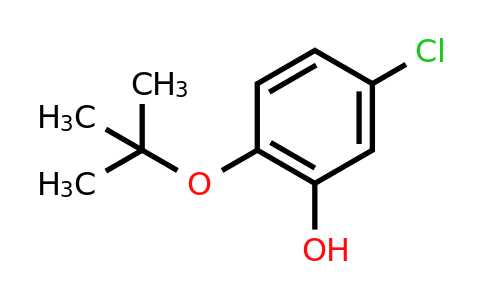 CAS 1243279-61-9 | 2-(Tert-butoxy)-5-chlorophenol